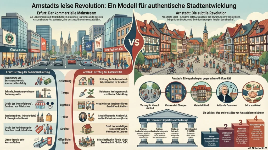 Arnstadt Stadt Entwicklung