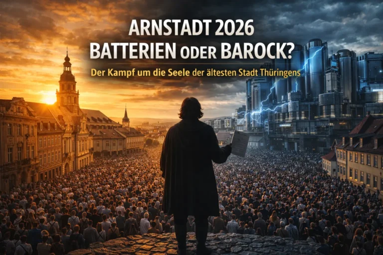 Arnstadt 2026: Batterien Oder Barock – Der Kampf Um Die Seele Der Ältesten Stadt Thüringens