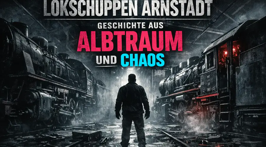 Lokschuppen Arnstadt: Geschichte aus Albtraum und Chaos