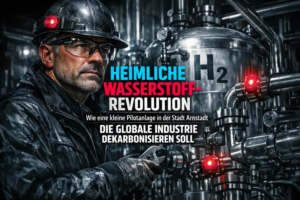 Heimliche Wasserstoff-Revolution: Wie Eine Kleine Pilotanlage In Der Stadt Arnstadt Die Globale Industrie Dekarbonisieren Soll