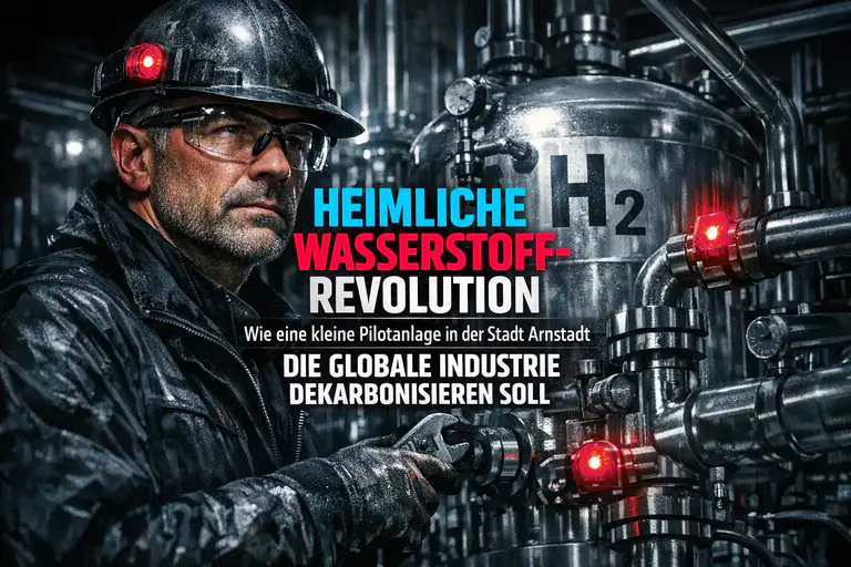 Heimliche Wasserstoff-Revolution: Wie Eine Kleine Pilotanlage In Der Stadt Arnstadt Die Globale Industrie Dekarbonisieren Soll
