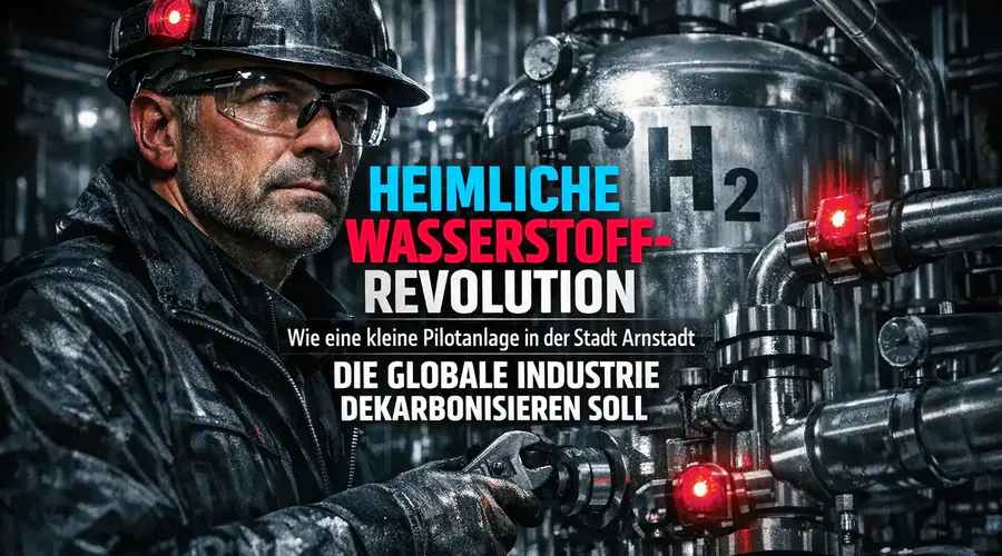 Heimliche Wasserstoff-Revolution: Wie eine kleine Pilotanlage in der Stadt Arnstadt die globale Industrie dekarbonisieren soll