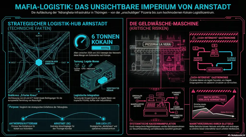 Mafia Logistik Arnstadt Ndrangheta Ig