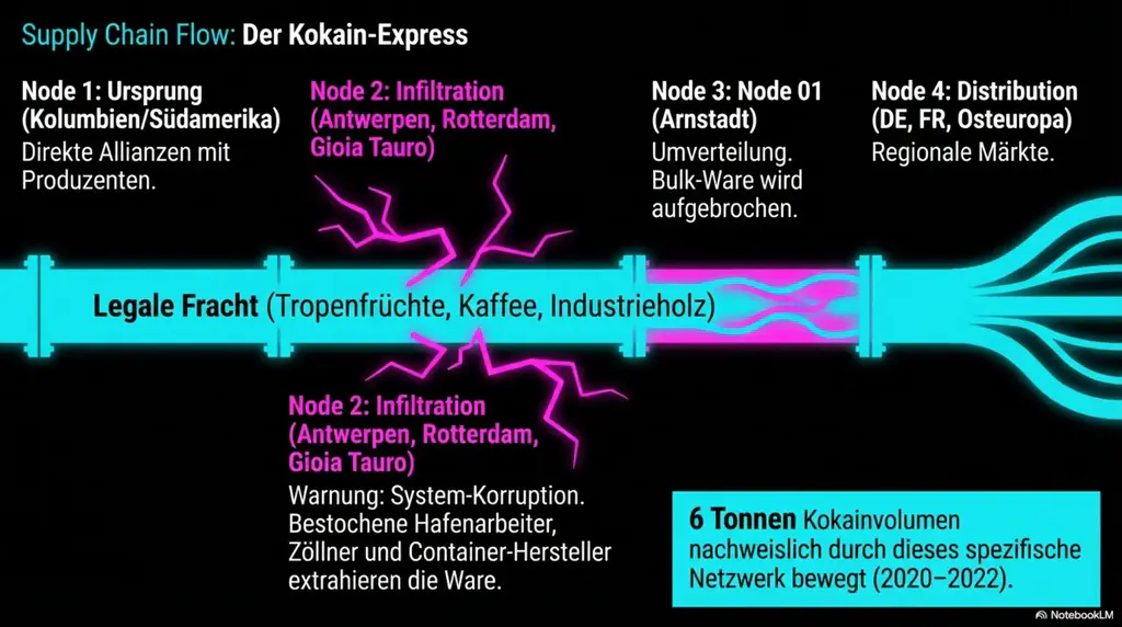 Mafia Logistik Arnstadt Ndrangheta 3